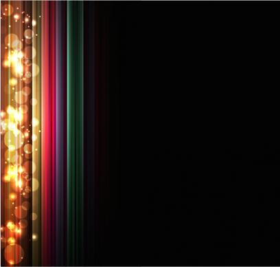 bright glare gorgeous eyecatching light effects background vector