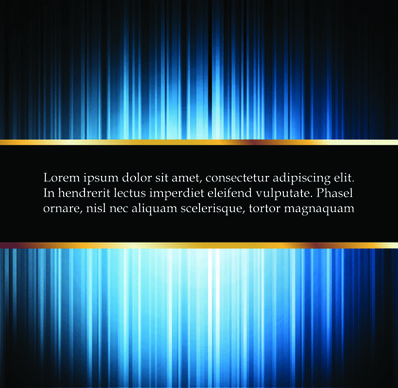 bright glowing lines vector background
