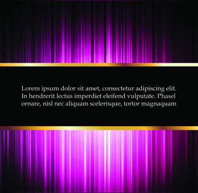 bright glowing lines vector background