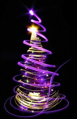 bright halo christmas tree 05 hd picture