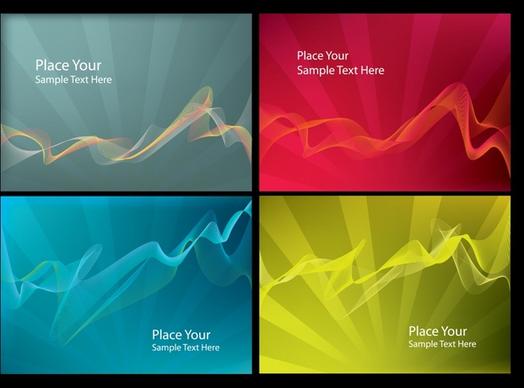 decorative backgrounds modern colored dynamic lines