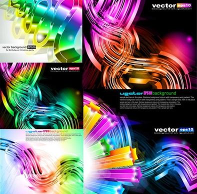decorative background colorful modern brilliant dynamic 3d design