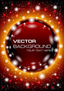 brilliant luminous background free vector