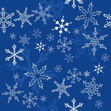 brilliant snowflakes winter vector backgrounds