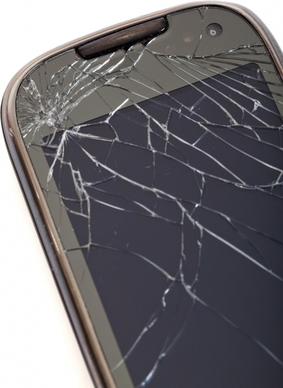 broken cell phone