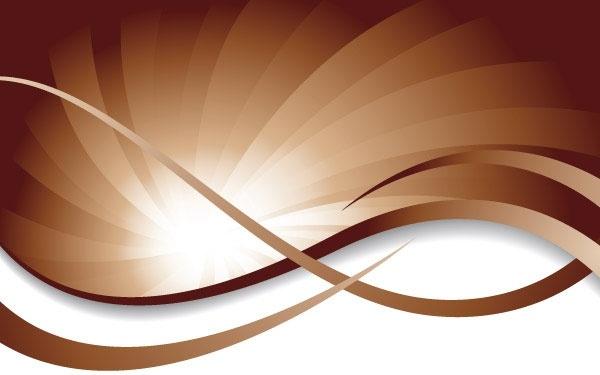brown dynamic lines of the background vector 4