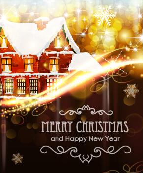 brown style15 christmas and new year background