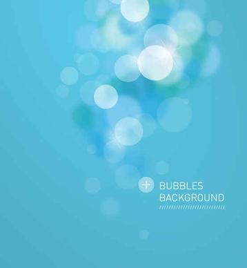 Bubbles Background Vector Graphic