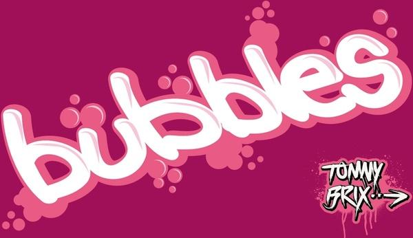bubbles - design Tommy Brix