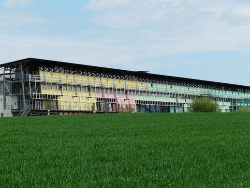 building colorful university