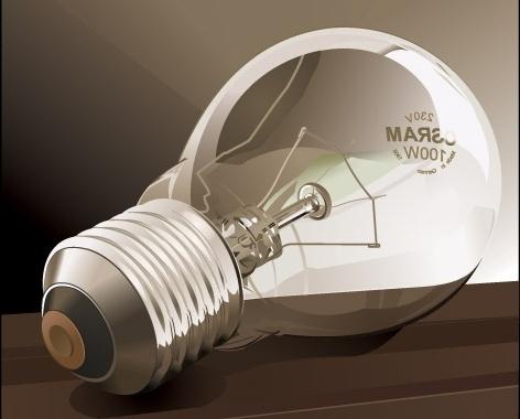 Bulbs vector material