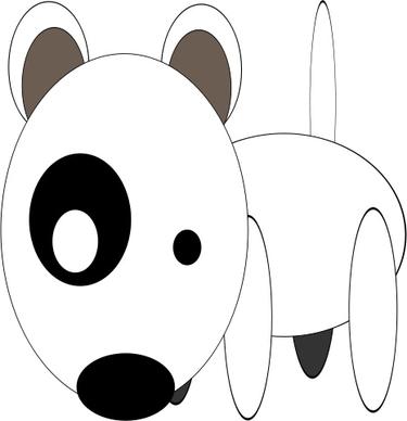 Bullterrier head, bujung,Bull terrier cartoon,dog Bullterrier