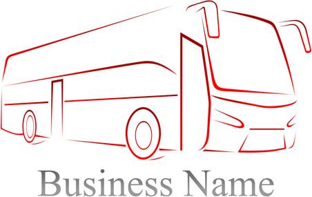 bus business background vector