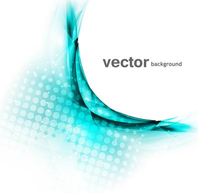 business blue colorful vector background wave design