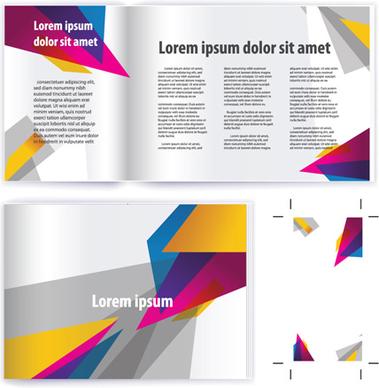 business brochure cover vector set