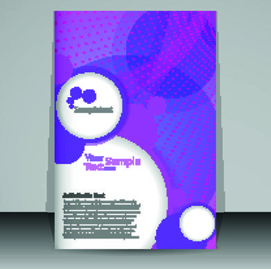 business brochure creative design vector