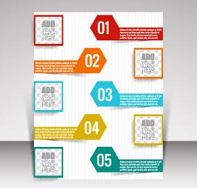 business brochure vector cover design