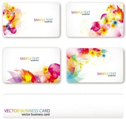 business card abstract illustration vector