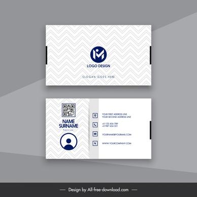 visiting card business cards  templates repeating illusion decor