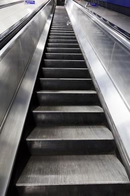 business climb escalator