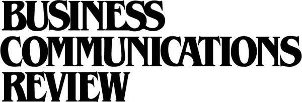 business communications review