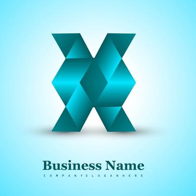business creative blue icon vector