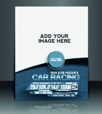 business flyer and brochure cover design vector
