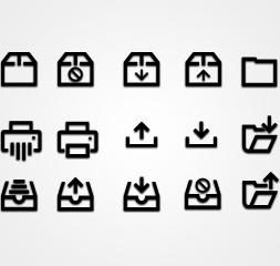 Business HTML Glyphs & Icons