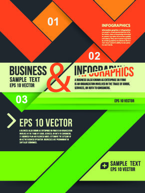 business infographic brochure cover vector