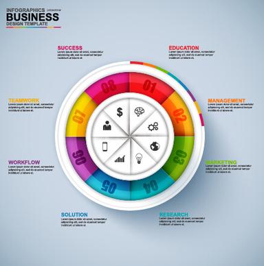 business infographic creative design03