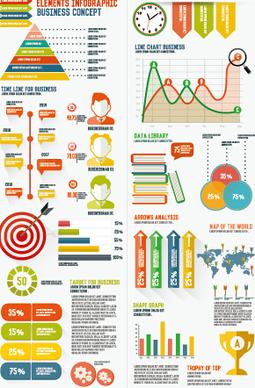business infographic creative design06