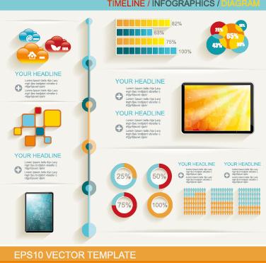 business infographic creative design07