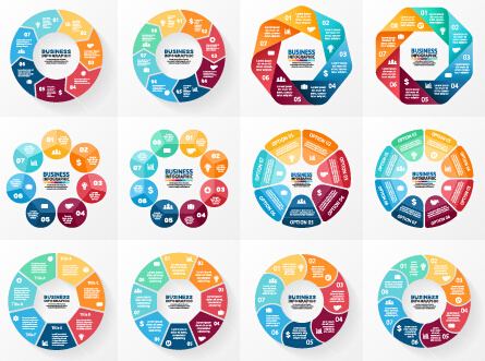 business infographic creative design09