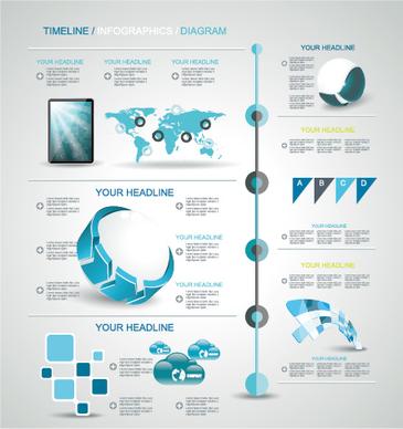 business infographic creative design17