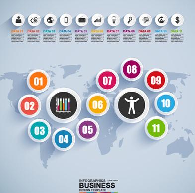 business infographic creative design21