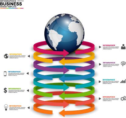 business infographic creative design24