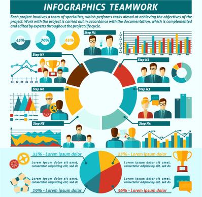 business infographic creative design34