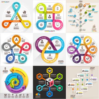 business infographic creative design53