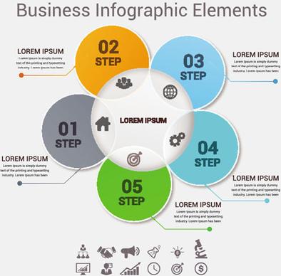business infographic creative design73