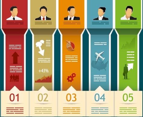 business infographic creative design7