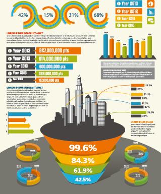 business infographic creative design84