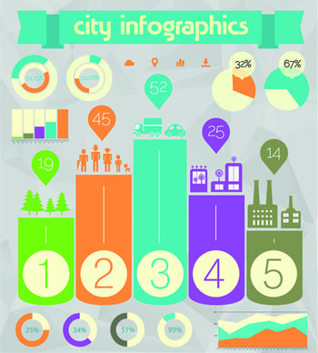 business infographic creative design84