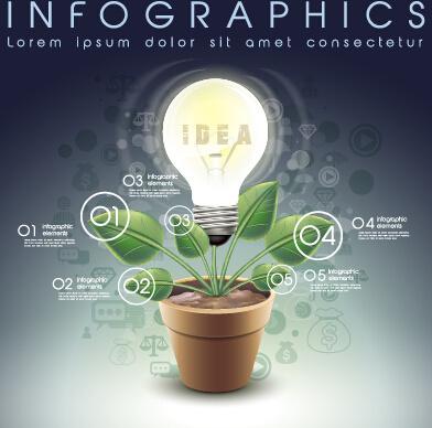 business infographic creative design84