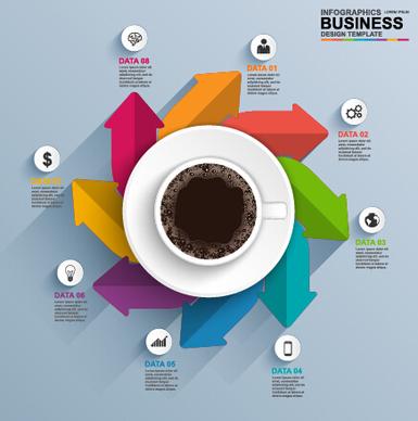 business infographic creative design84