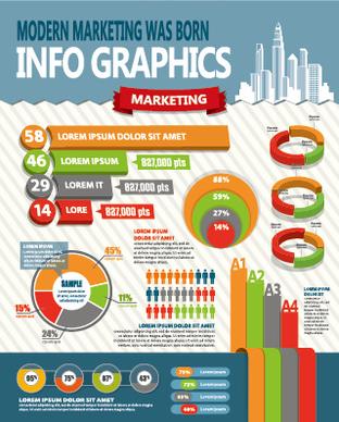 business infographic creative design87
