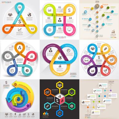 business infographic creative design87