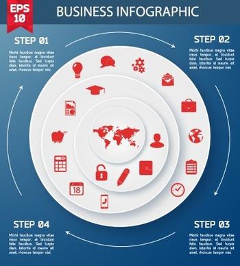business infographic creative design95