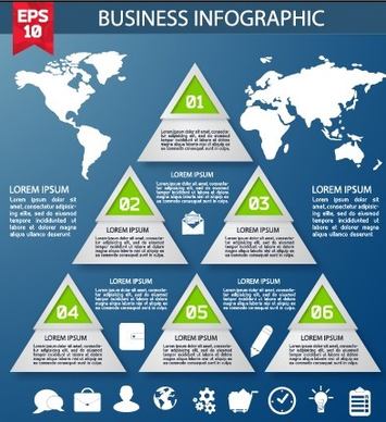 business infographic creative design96