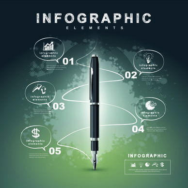 business infographic creative design96