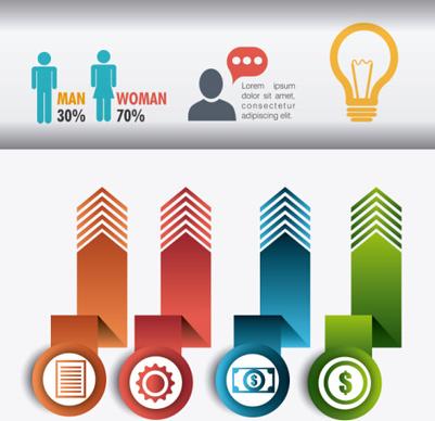 business infographic creative design96